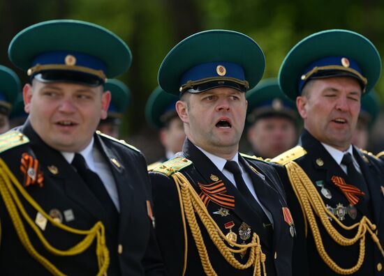 Город-герой Смоленск. Военный парад, посвященный 80-летию Победы