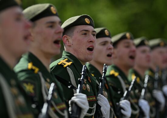 Город-герой Смоленск. Военный парад, посвященный 80-летию Победы