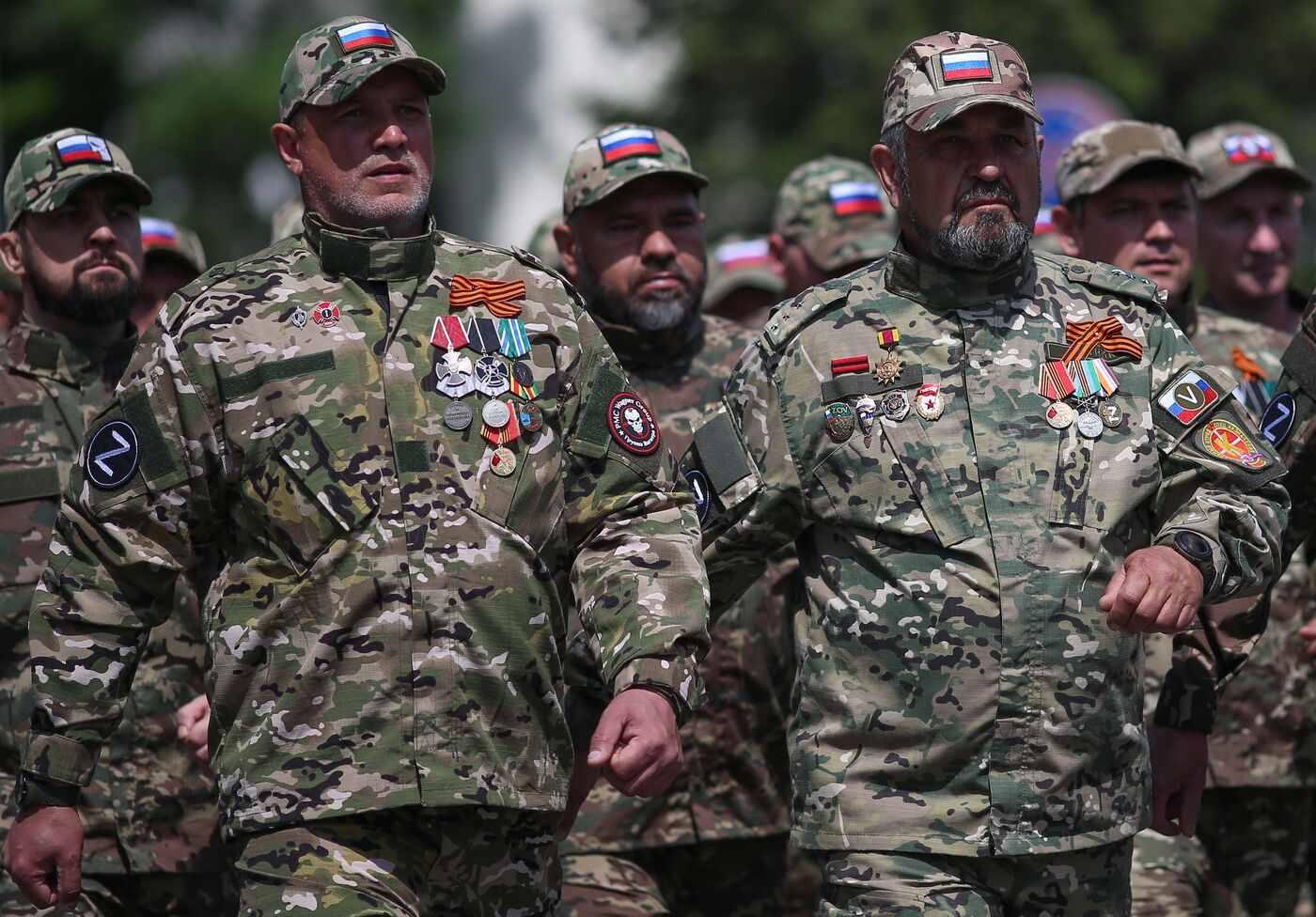 Город-герой Новороссийск. Военный парад, посвященный 80-летию Победы
