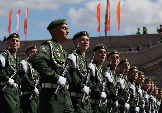 Москва. Военный парад, посвященный 80-летию Победы в Великой Отечественной войне