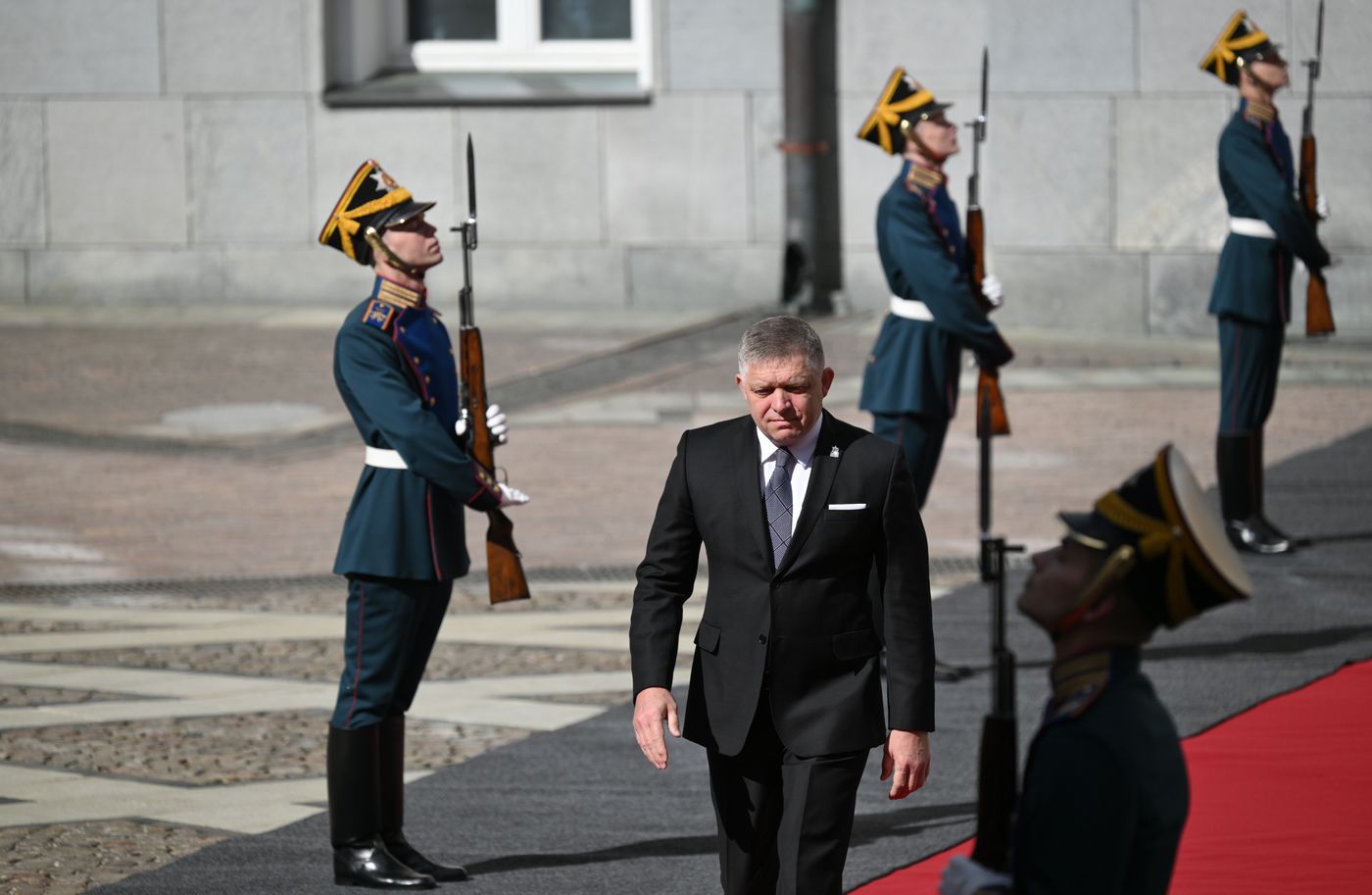 Встреча президента РФ В. Путина и иностранных лидеров