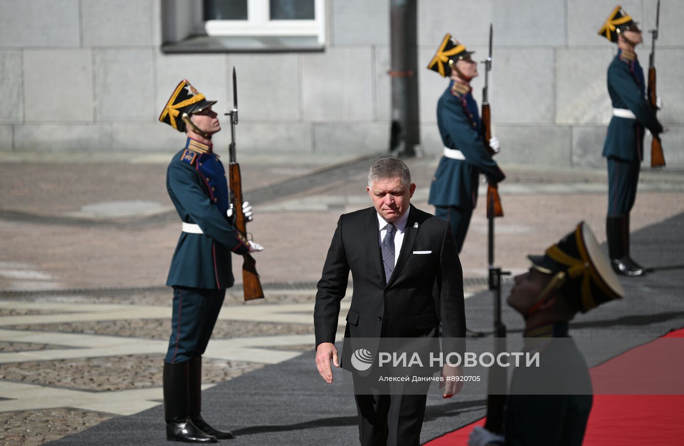 Встреча президента РФ В. Путина и иностранных лидеров