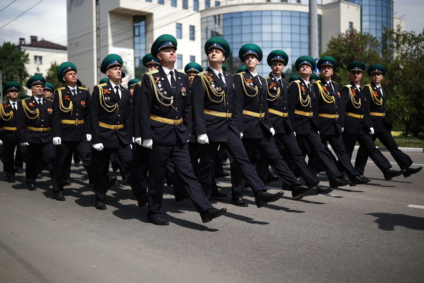 Город-герой Новороссийск. Военный парад, посвященный 80-летию Победы