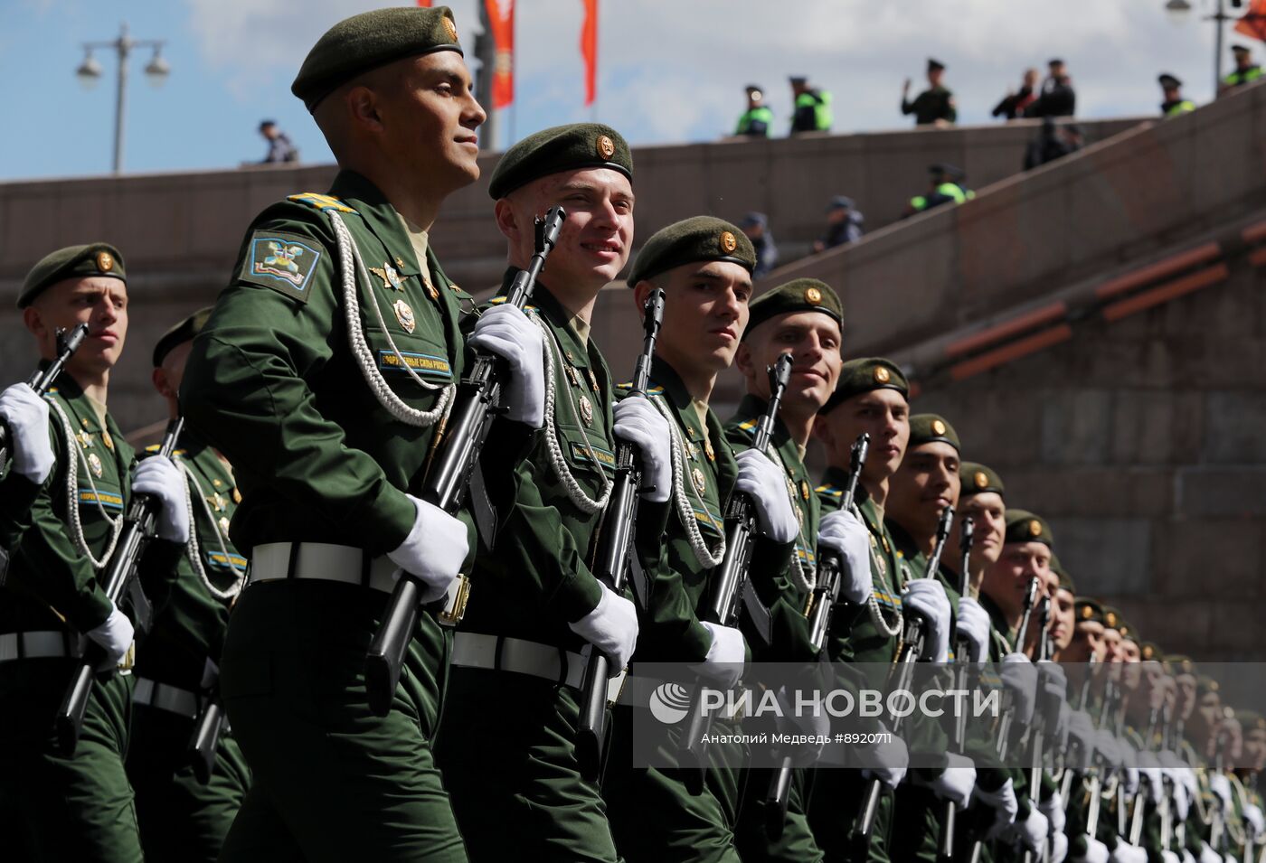 Москва. Военный парад, посвященный 80-летию Победы в Великой Отечественной войне