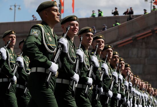 Москва. Военный парад, посвященный 80-летию Победы в Великой Отечественной войне