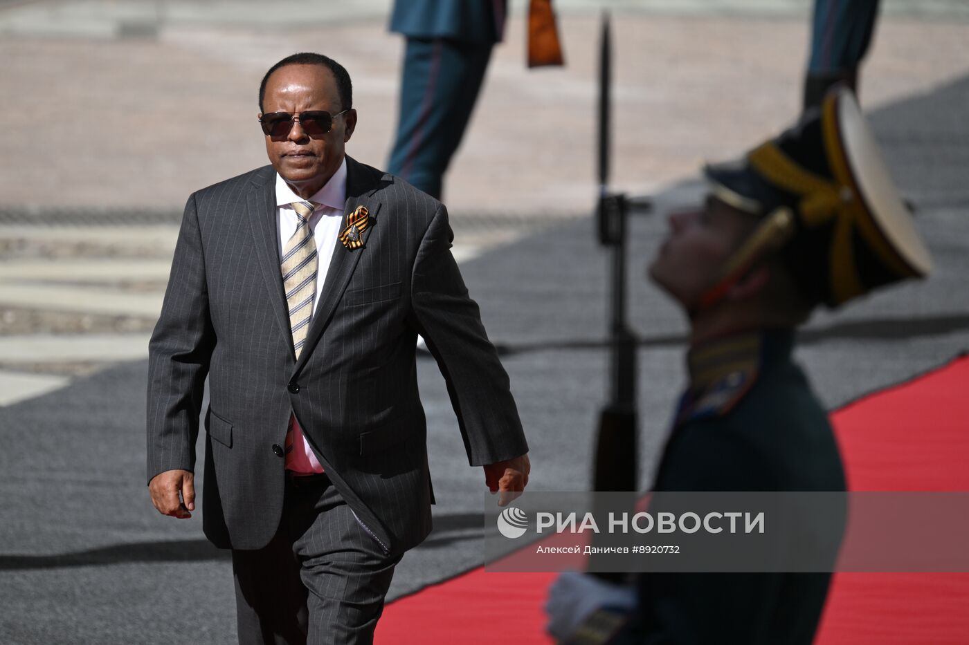 Встреча президента РФ В. Путина и иностранных лидеров