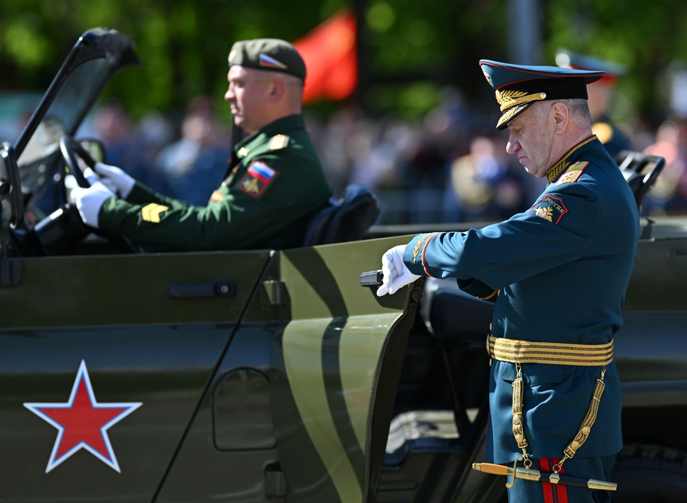 Город-герой Смоленск. Военный парад, посвященный 80-летию Победы