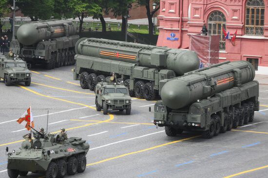 Москва. Военный парад, посвященный 80-летию Победы в Великой Отечественной войне