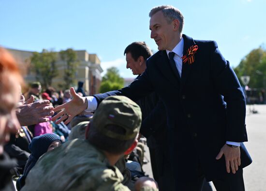Город-герой Смоленск. Военный парад, посвященный 80-летию Победы