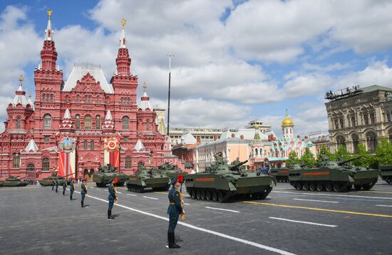 Москва. Военный парад, посвященный 80-летию Победы в Великой Отечественной войне