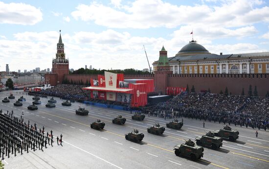Москва. Военный парад, посвященный 80-летию Победы в Великой Отечественной войне