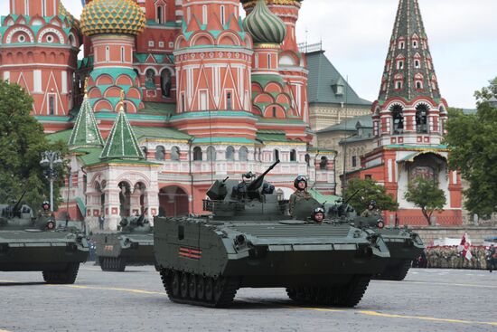 Москва. Военный парад, посвященный 80-летию Победы в Великой Отечественной войне