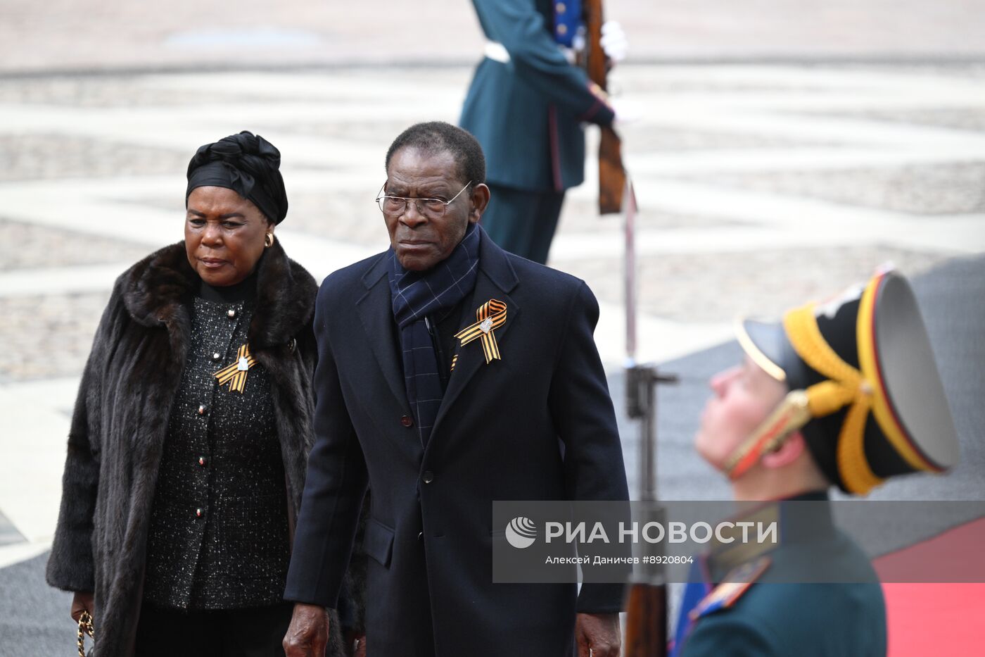 Встреча президента РФ В. Путина и иностранных лидеров