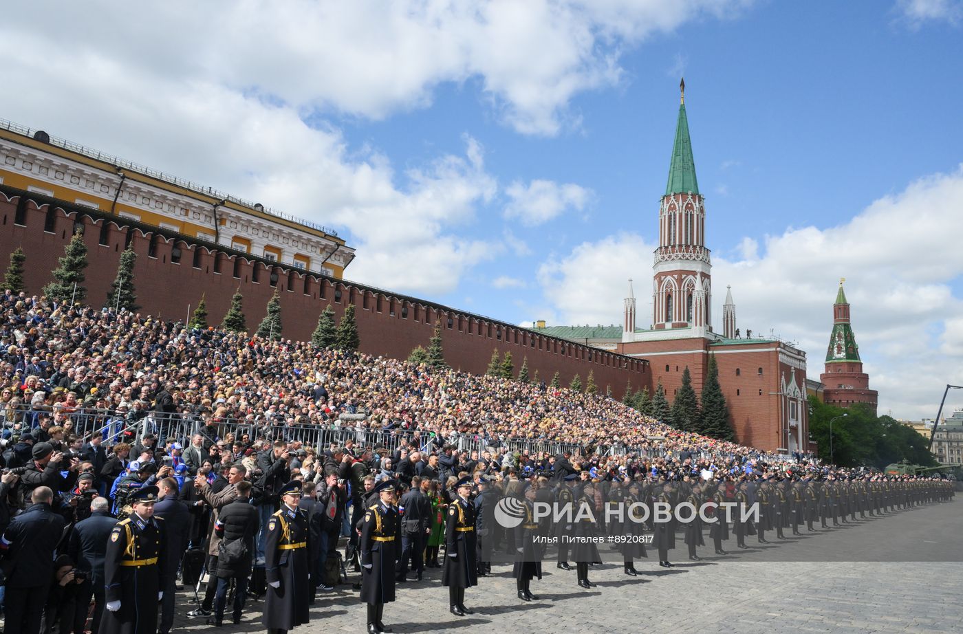 Москва. Военный парад, посвященный 80-летию Победы в Великой Отечественной войне