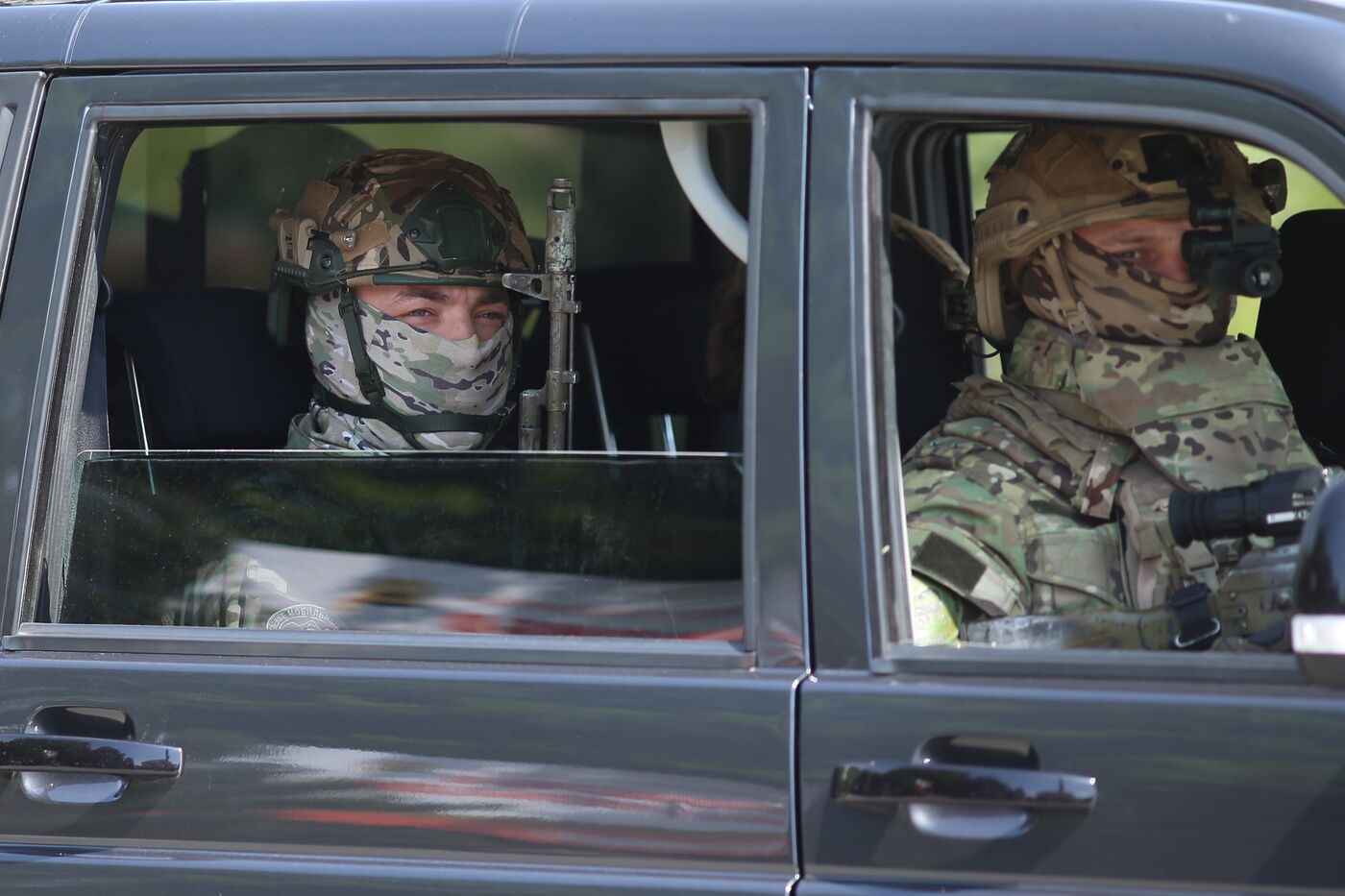 Город-герой Новороссийск. Военный парад, посвященный 80-летию Победы