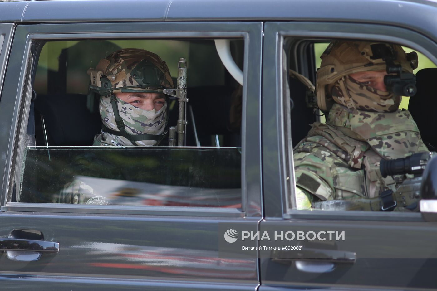Город-герой Новороссийск. Военный парад, посвященный 80-летию Победы