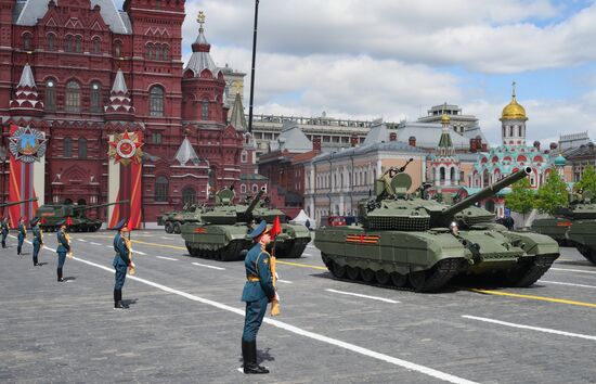 Москва. Военный парад, посвященный 80-летию Победы в Великой Отечественной войне