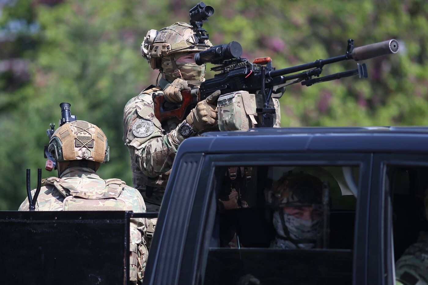 Город-герой Новороссийск. Военный парад, посвященный 80-летию Победы