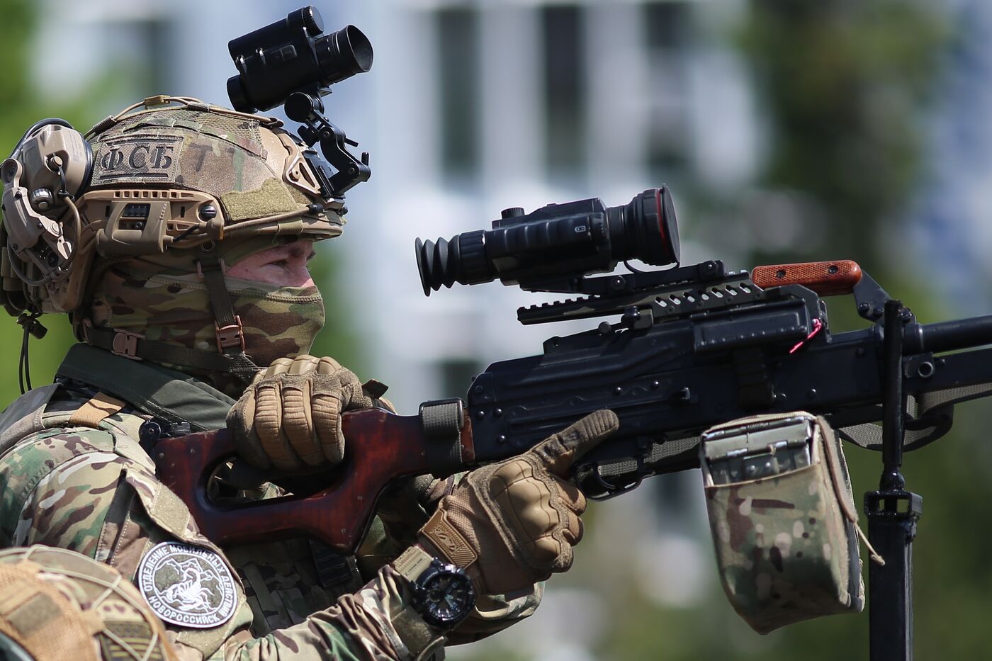 Город-герой Новороссийск. Военный парад, посвященный 80-летию Победы