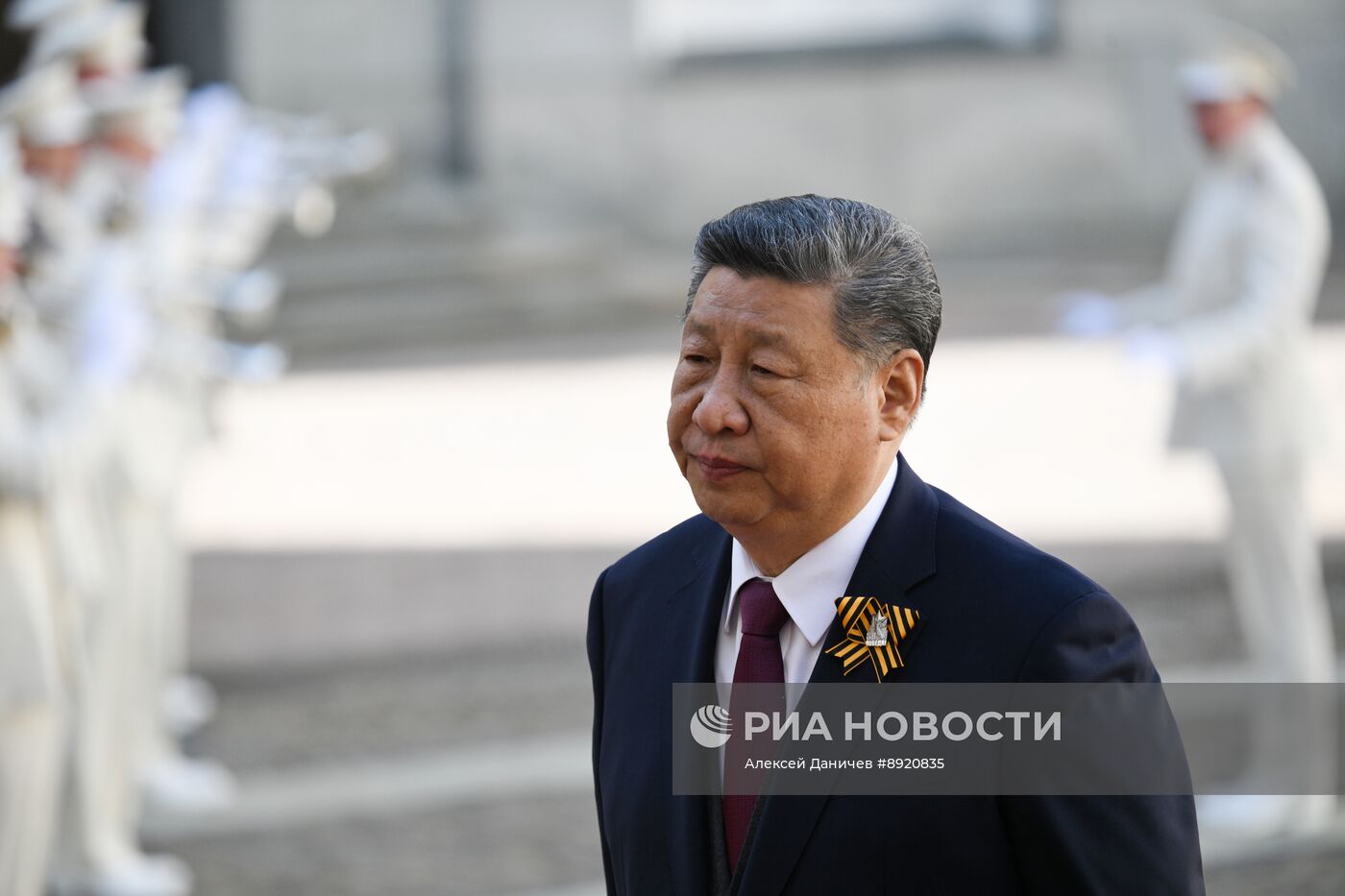 Встреча президента РФ В. Путина и иностранных лидеров