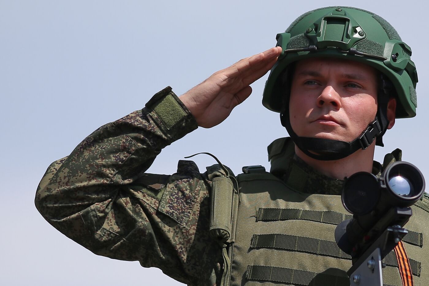 Город-герой Новороссийск. Военный парад, посвященный 80-летию Победы