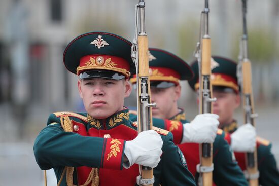 Город-герой Тула. Военный парад, посвященный 80-летию Победы