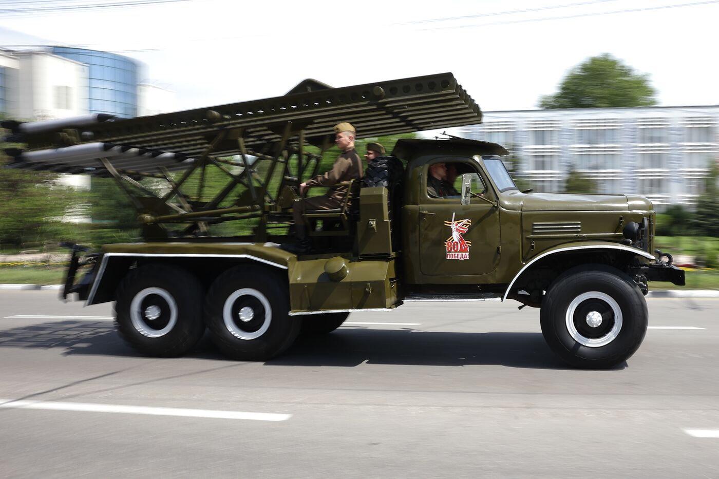 Город-герой Новороссийск. Военный парад, посвященный 80-летию Победы