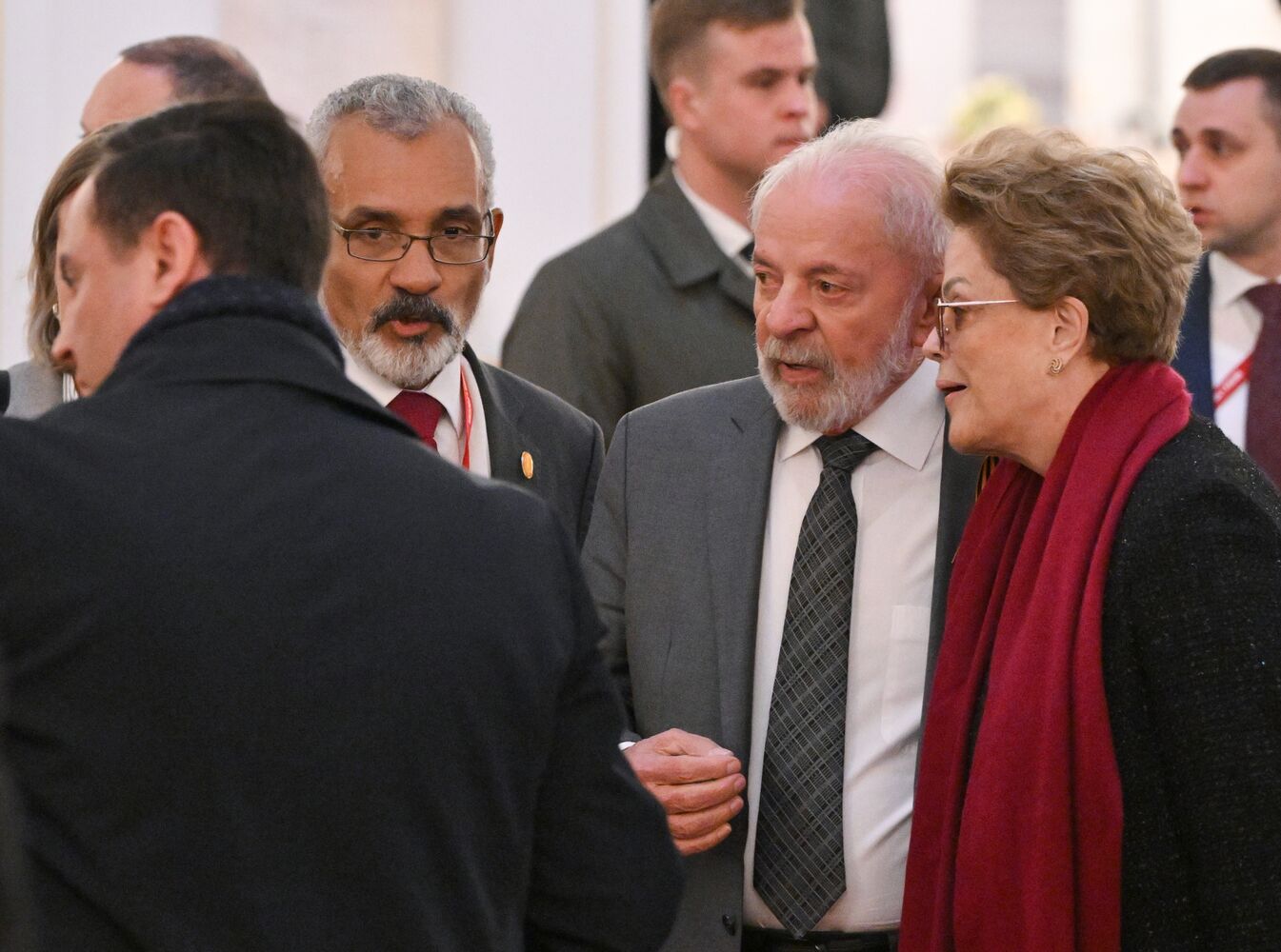 Прием от имени президента России в честь глав государств, приглашенных на празднование 80-й годовщины Победы