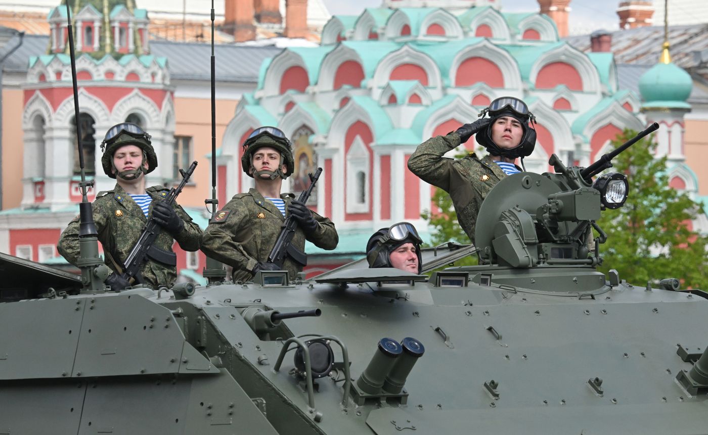 Москва. Военный парад, посвященный 80-летию Победы в Великой Отечественной войне
