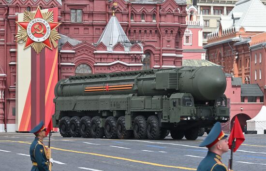 Москва. Военный парад, посвященный 80-летию Победы в Великой Отечественной войне