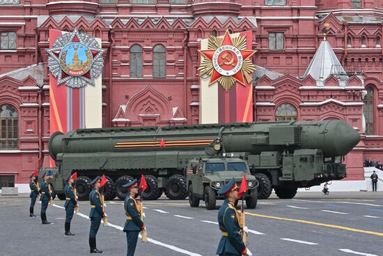 Москва. Военный парад, посвященный 80-летию Победы в Великой Отечественной войне