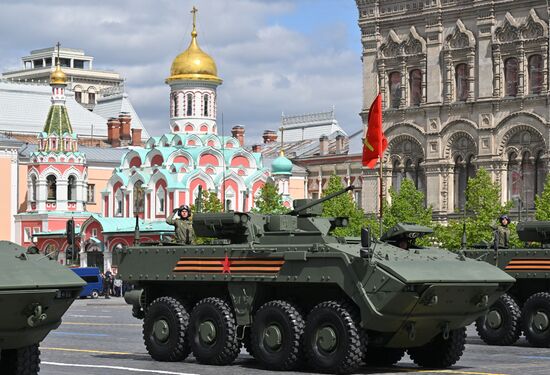 Москва. Военный парад, посвященный 80-летию Победы в Великой Отечественной войне