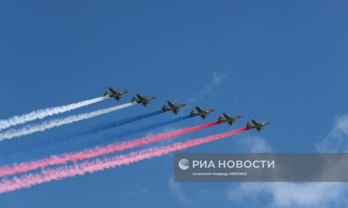 Москва. Военный парад, посвященный 80-летию Победы в Великой Отечественной войне