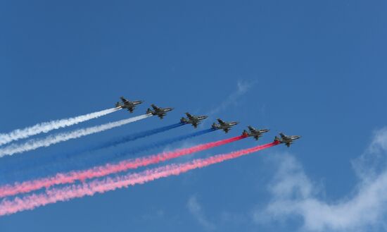 Москва. Военный парад, посвященный 80-летию Победы в Великой Отечественной войне