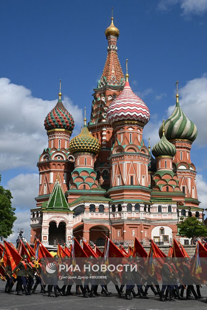 Москва. Военный парад, посвященный 80-летию Победы в Великой Отечественной войне