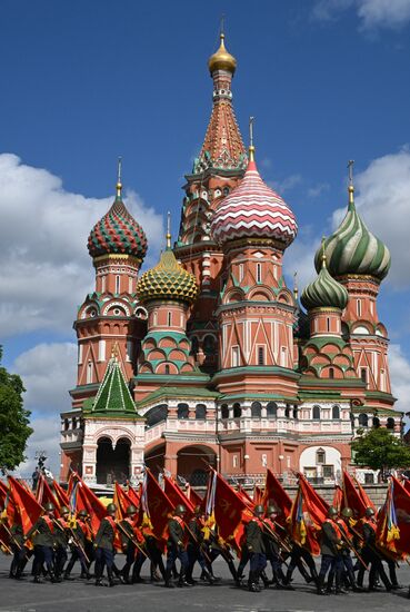 Москва. Военный парад, посвященный 80-летию Победы в Великой Отечественной войне