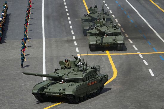 Москва. Военный парад, посвященный 80-летию Победы в Великой Отечественной войне