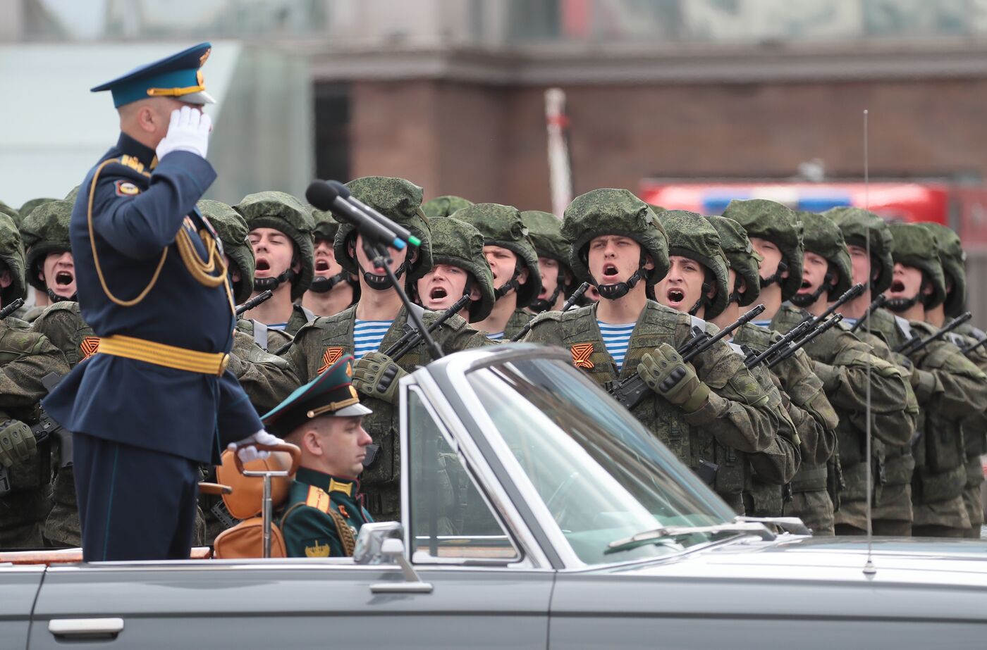 Город-герой Тула. Военный парад, посвященный 80-летию Победы