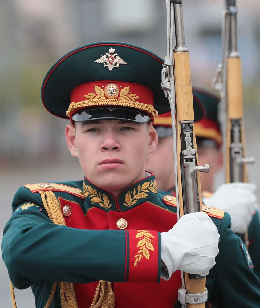 Город-герой Тула. Военный парад, посвященный 80-летию Победы