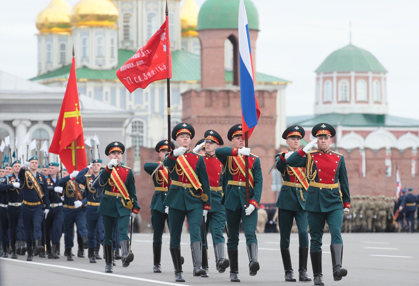Город-герой Тула. Военный парад, посвященный 80-летию Победы