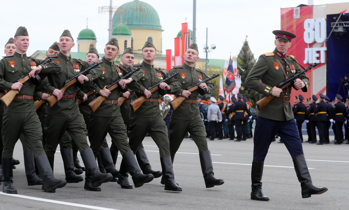 Город-герой Тула. Военный парад, посвященный 80-летию Победы