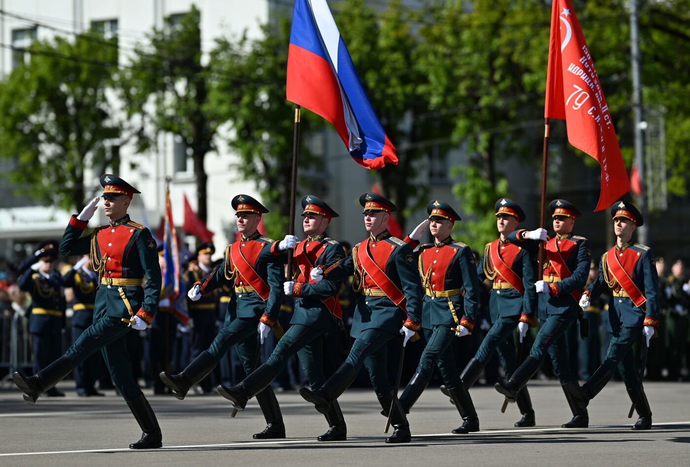 Город-герой Смоленск. Военный парад, посвященный 80-летию Победы