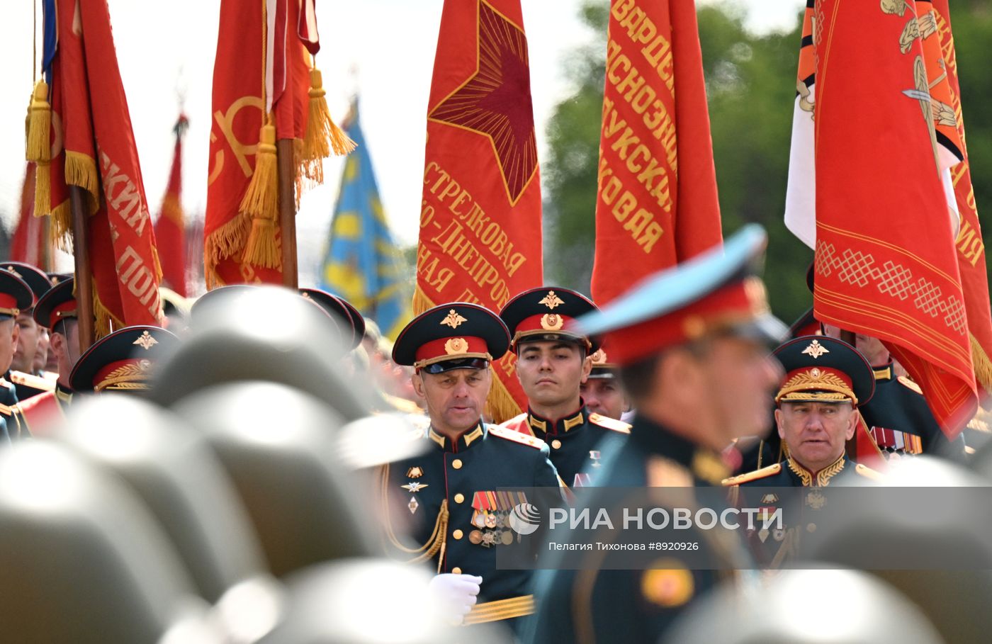 Москва. Военный парад, посвященный 80-летию Победы в Великой Отечественной войне