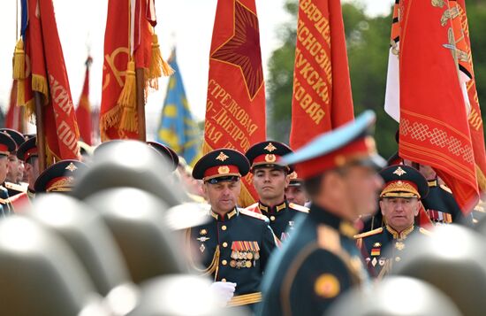 Москва. Военный парад, посвященный 80-летию Победы в Великой Отечественной войне