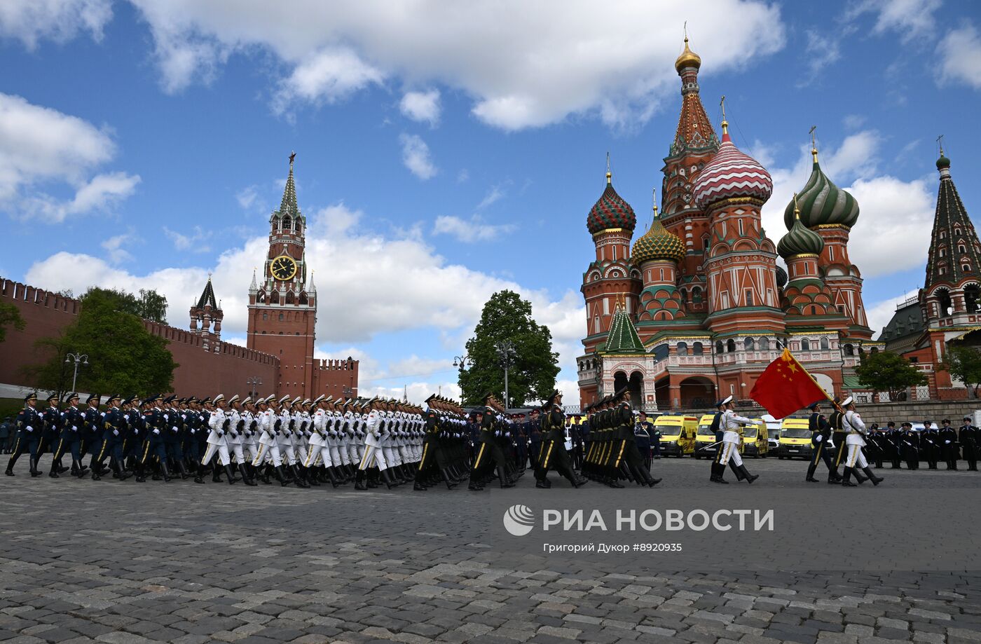 Москва. Военный парад, посвященный 80-летию Победы в Великой Отечественной войне