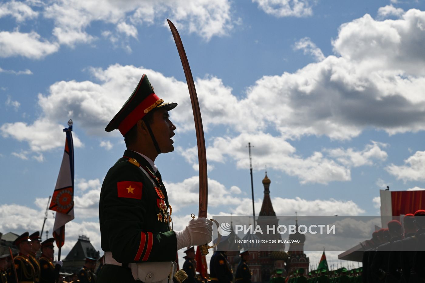 Москва. Военный парад, посвященный 80-летию Победы в Великой Отечественной войне