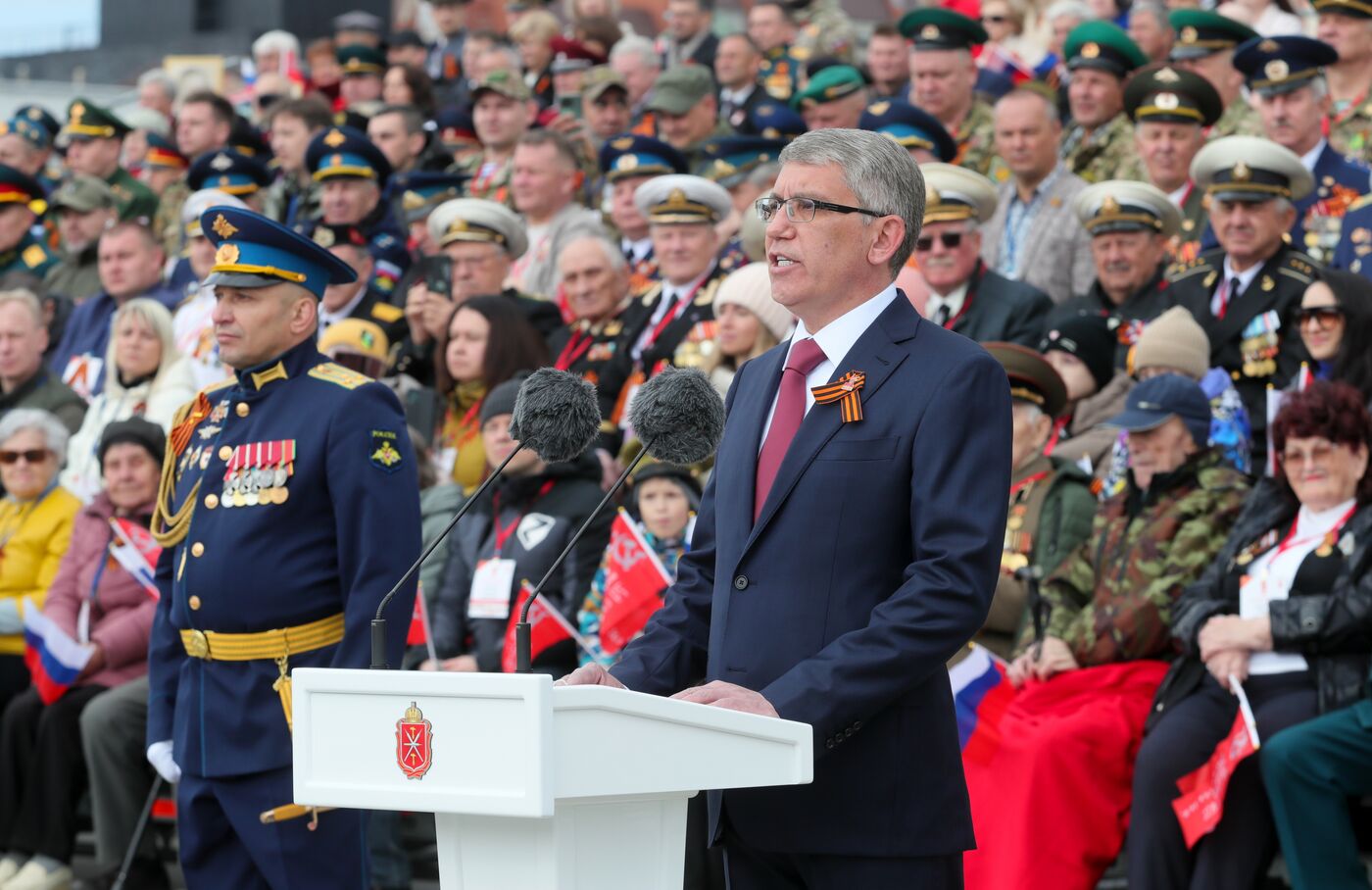 Город-герой Тула. Военный парад, посвященный 80-летию Победы