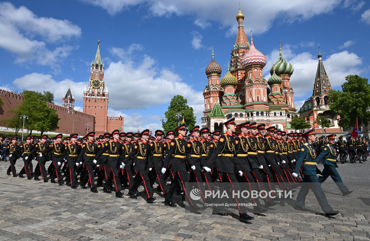 Москва. Военный парад, посвященный 80-летию Победы в Великой Отечественной войне