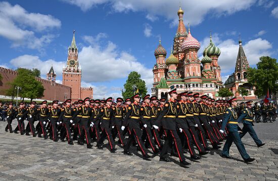 Москва. Военный парад, посвященный 80-летию Победы в Великой Отечественной войне
