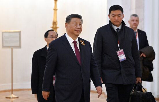 Прием от имени президента России в честь глав государств, приглашенных на празднование 80-й годовщины Победы